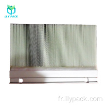 Peigne de papier de fibre de carbone de refendeuse ondulée de peigne de fibre de verre
